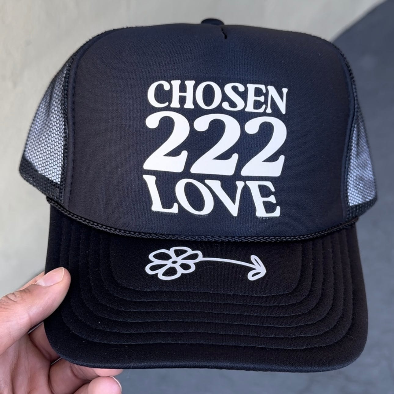 SADSMILE.CO Chosen 2 Love Hat (Black)