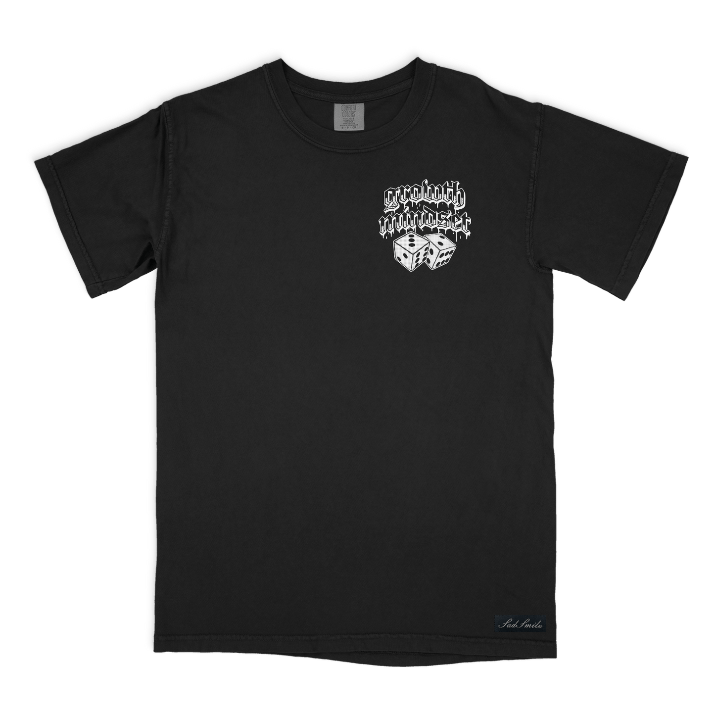 SADSMILE.CO Growth Mindset - (Black)