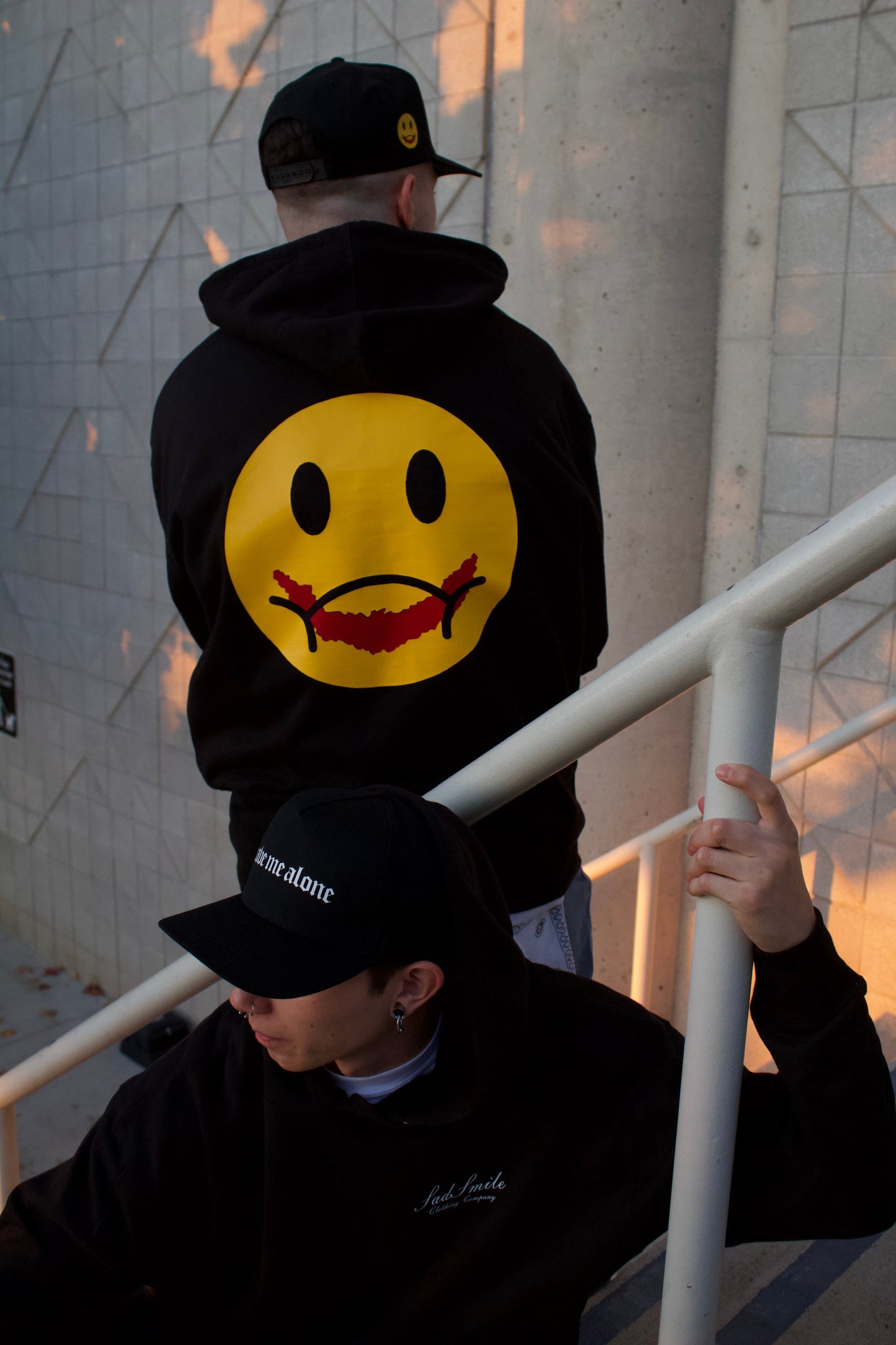 SADSMILE.CO SADSMILE Logo Hoodie