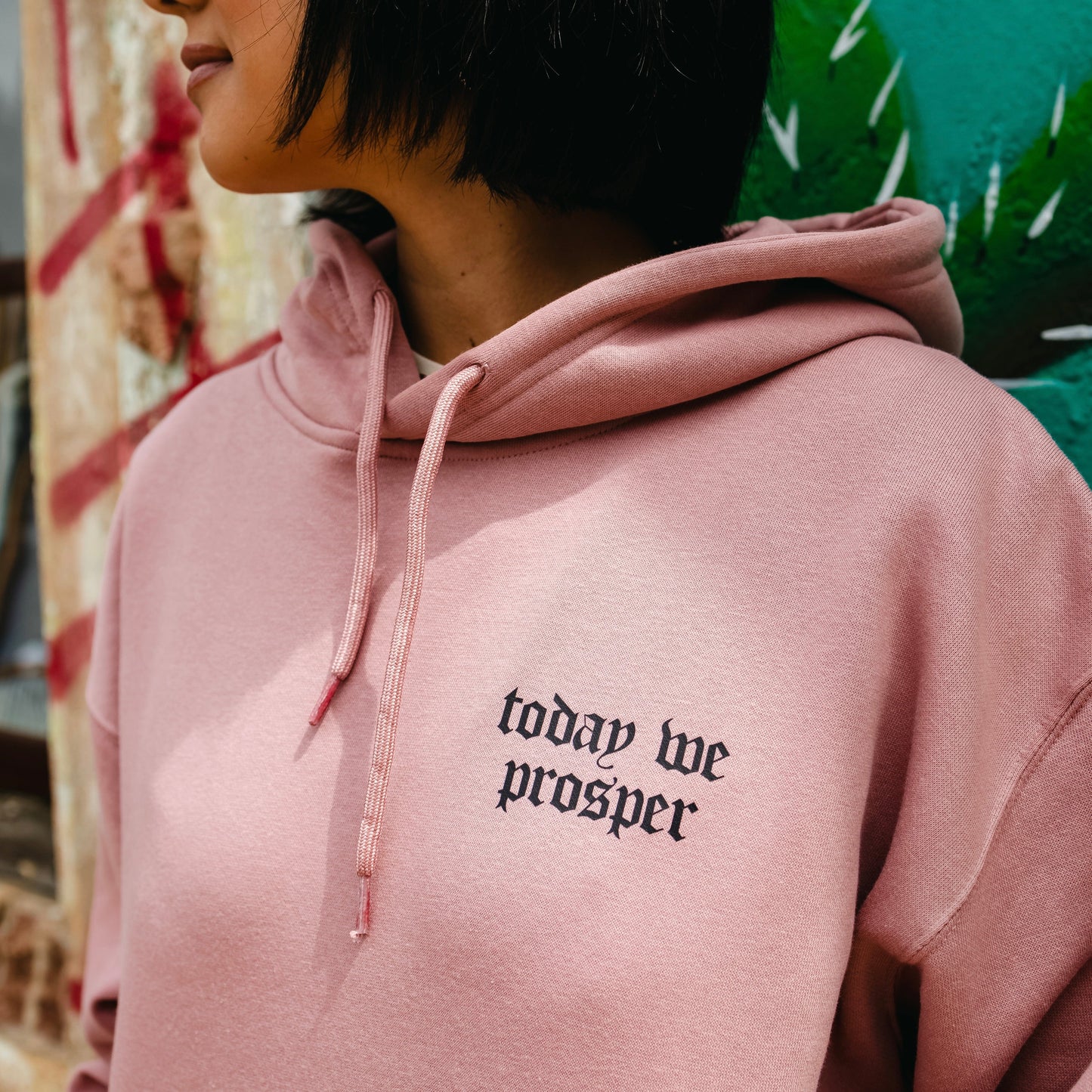 SADSMILE.CO Today We Prosper Hoodie