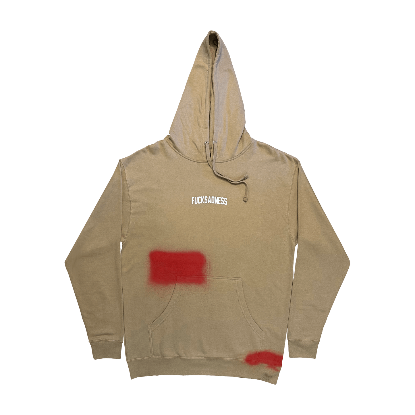 SADSMILE.CO XL Born Creative Hoodie 1/1 (Sand)