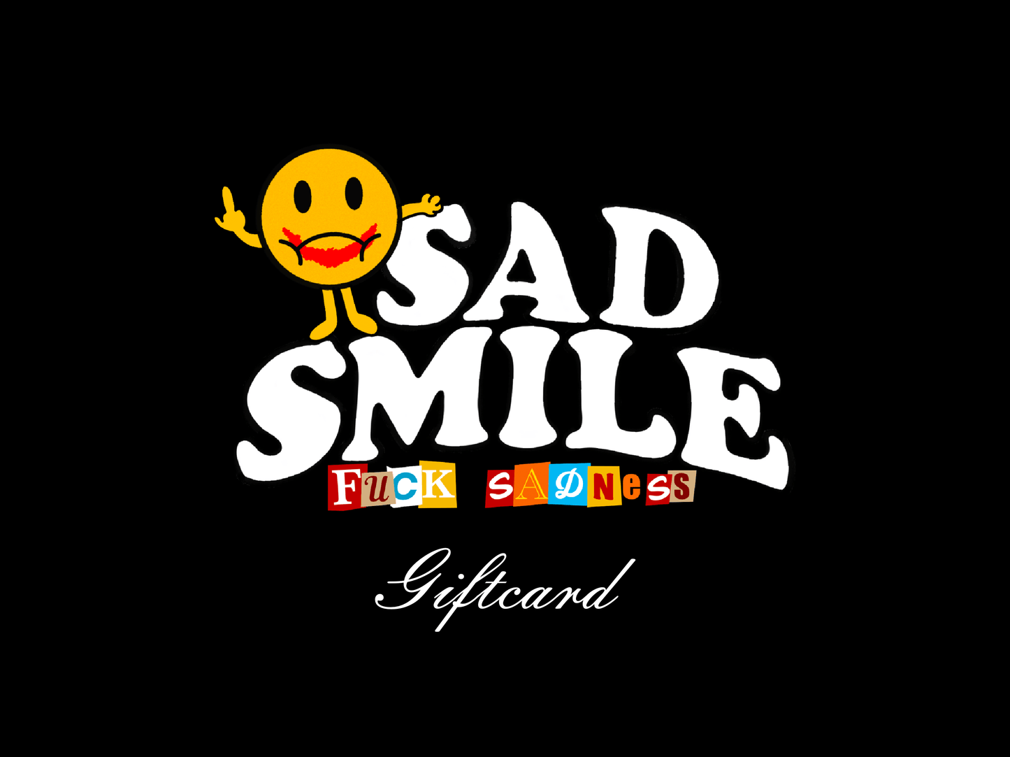SADSMILE.CO gift card Giftcard