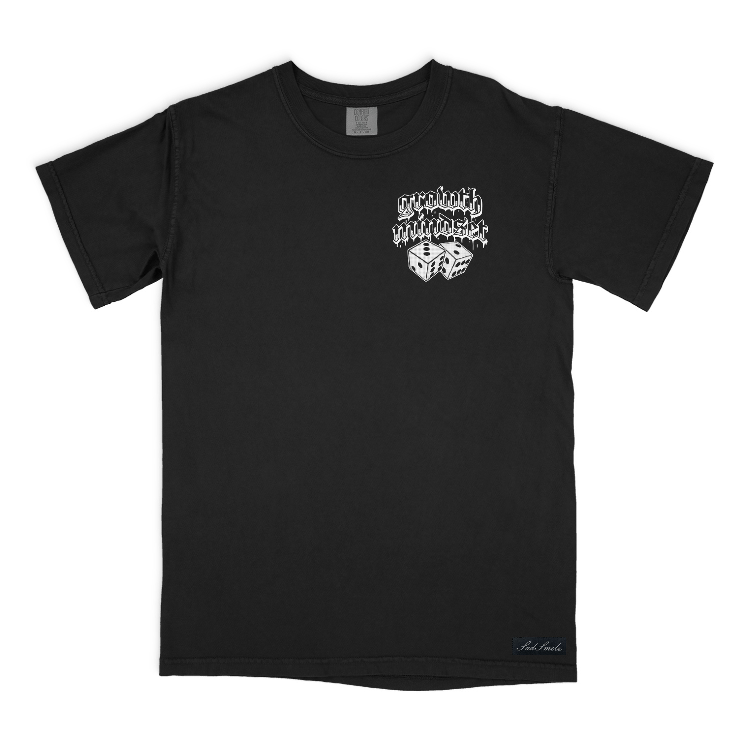 SADSMILE.CO Growth Mindset - (Black)