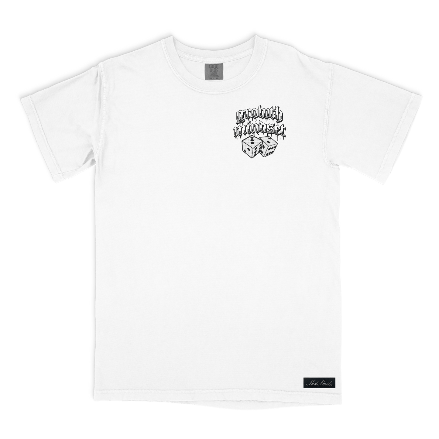 SADSMILE.CO Growth Mindset - (White)