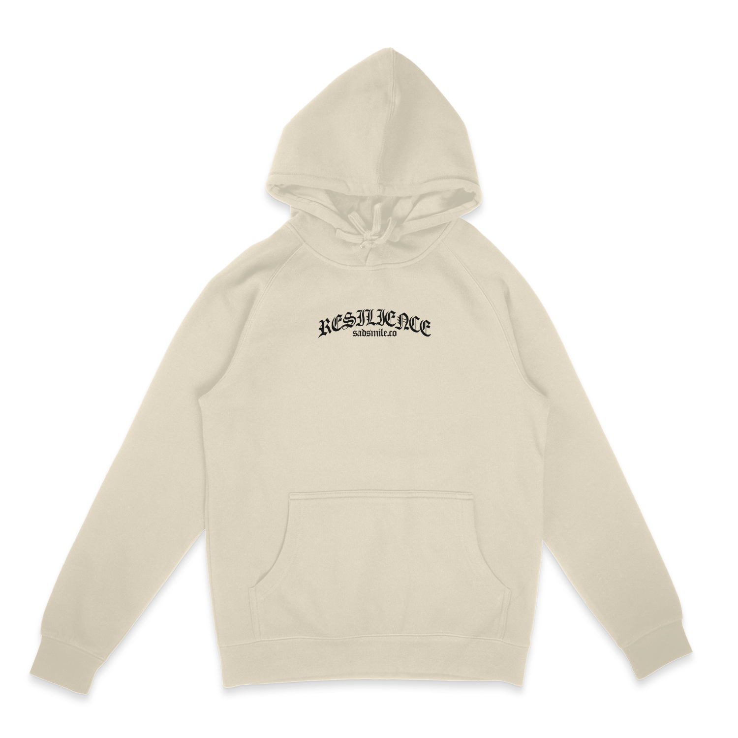 SADSMILE.CO Rise Above Hoodie (Tan)