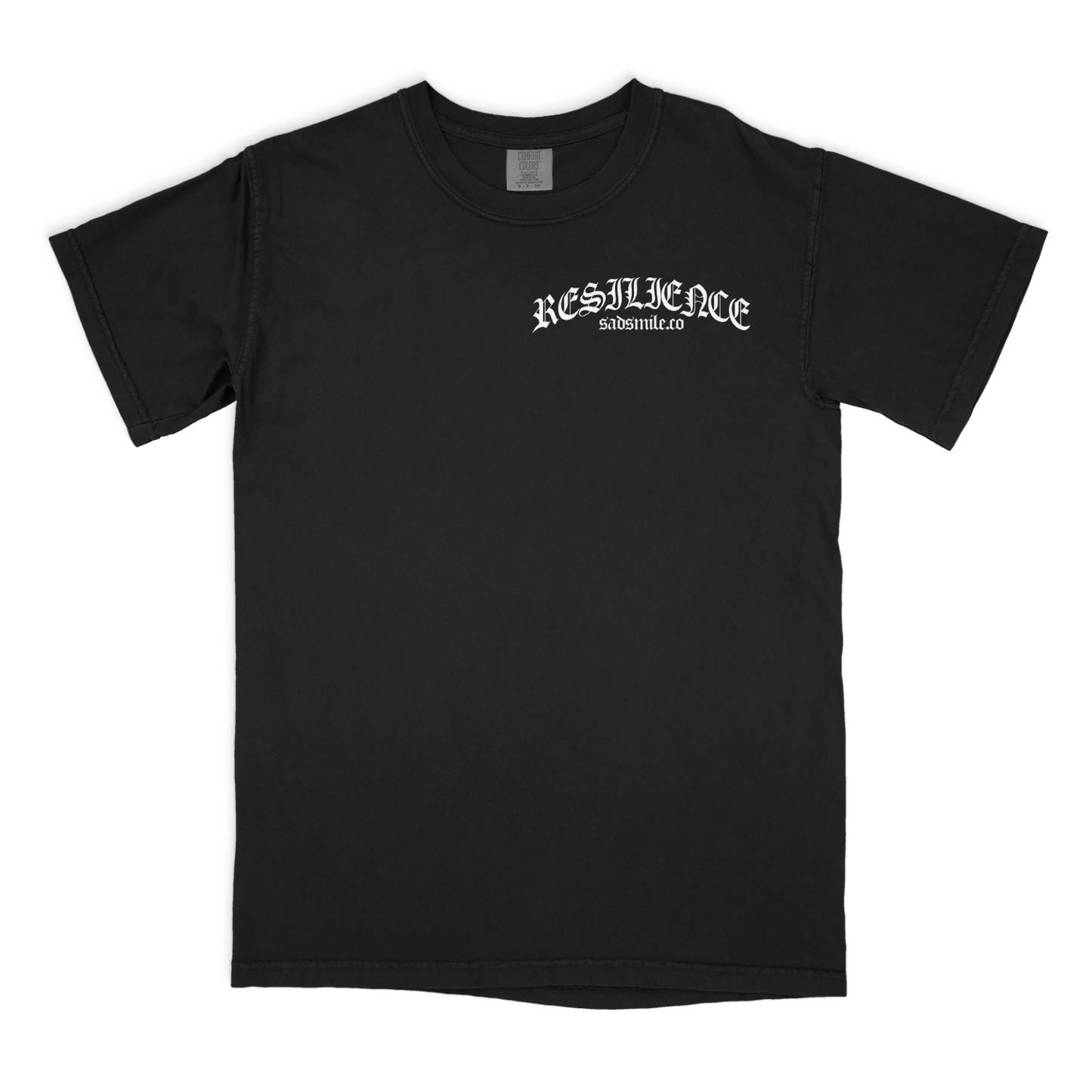 SADSMILE.CO Rise Above T-Shirt (Black)