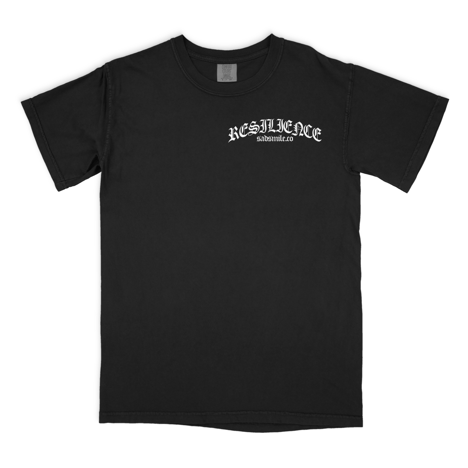 SADSMILE.CO Rise Above T-Shirt (Black)