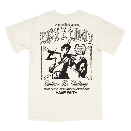 SADSMILE.CO Rise Above T-Shirt (Tan)