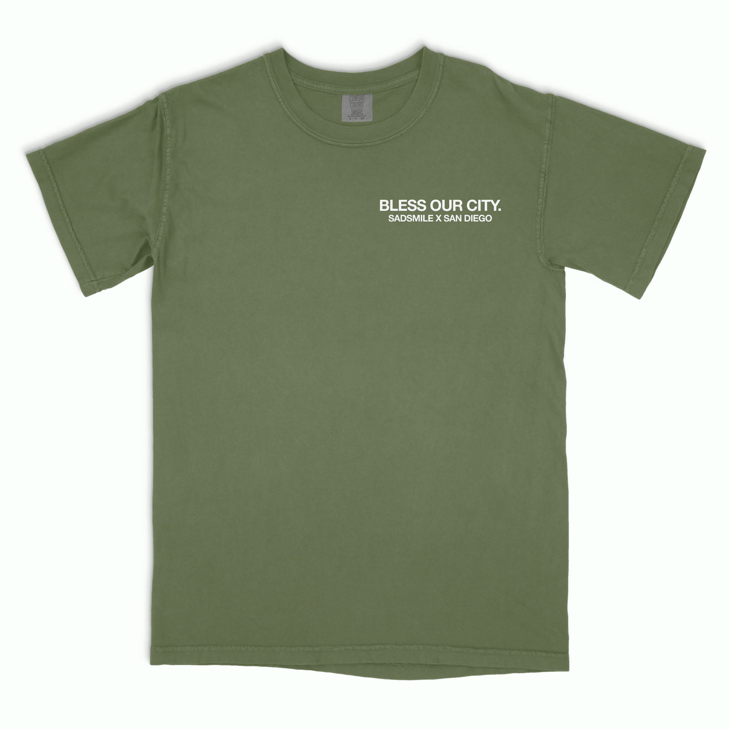 SADSMILE.CO Shirts & Tops Bless Our City T-Shirt