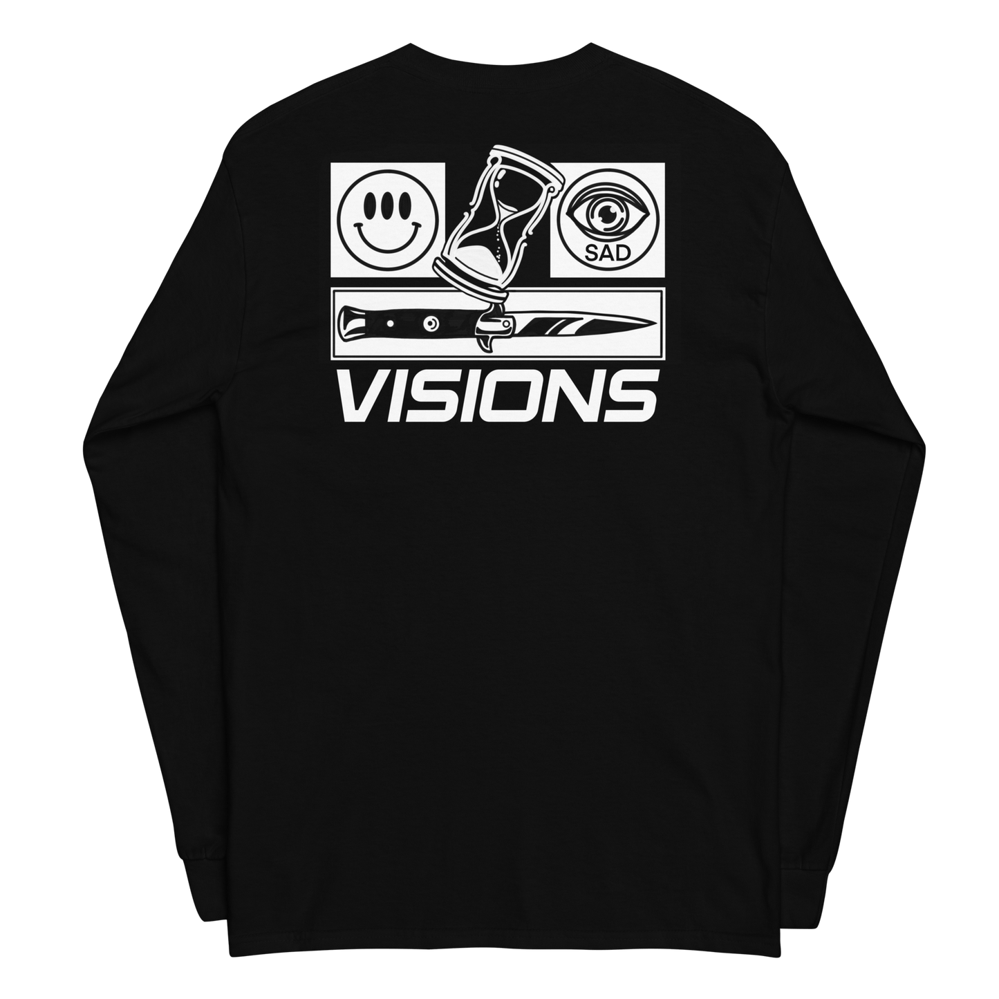 SADSMILE.CO VISIONS Long-Sleeve Shirt