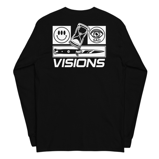 SADSMILE.CO VISIONS Long-Sleeve Shirt