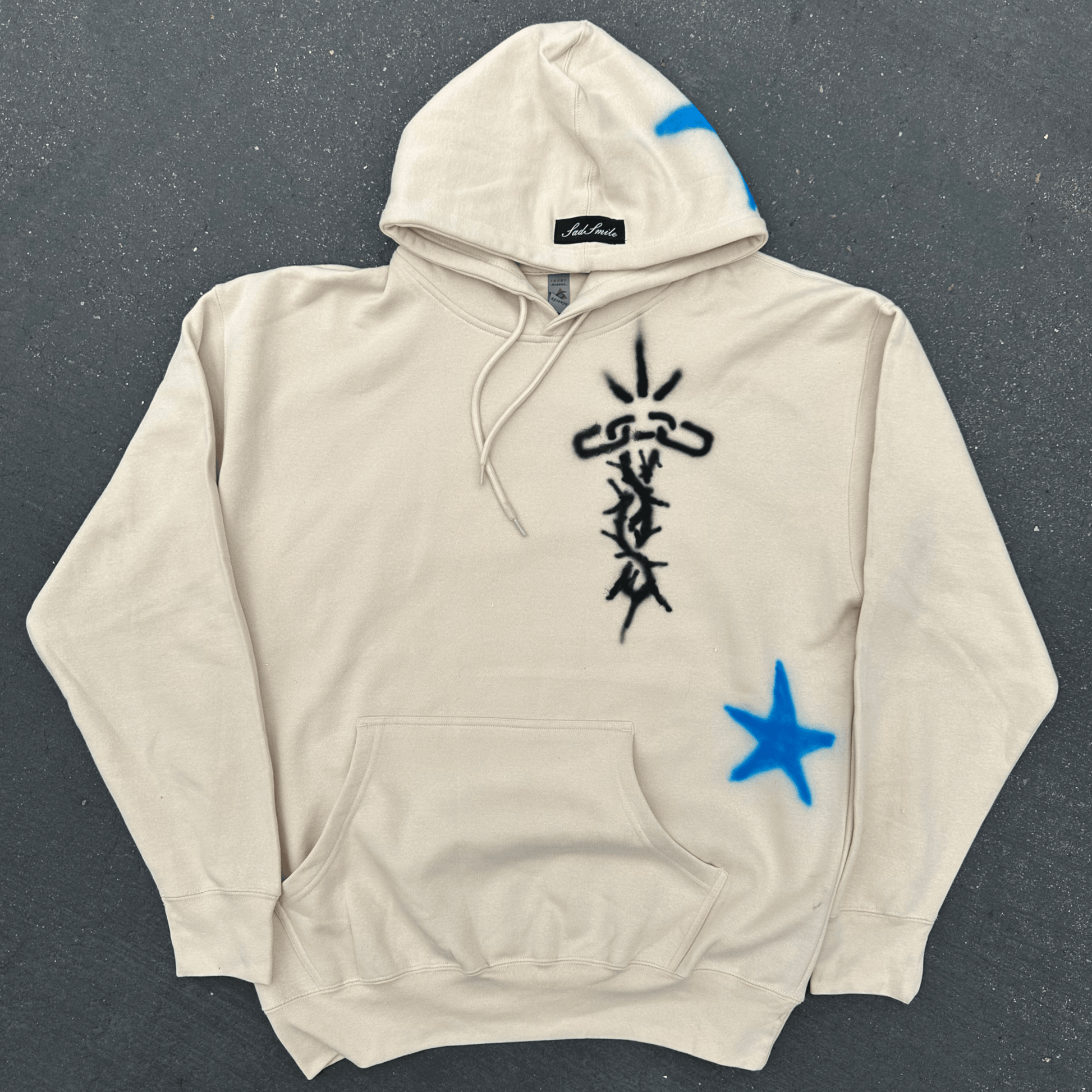 SADSMILE.CO XLarge GLORY BE 1/1 Hoodie